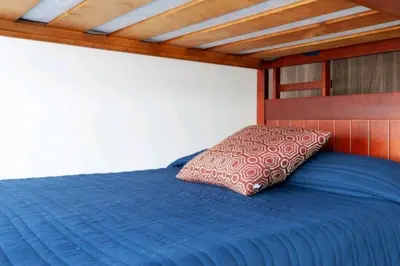 Cama o camas de una habitación en San Ángel UNAM 3 recámaras/2parking