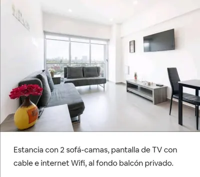 Una televisión o centro de entretenimiento en San Ángel UNAM 3 recámaras/2parking