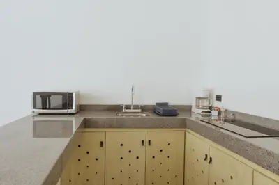 Una cocina o zona de cocina en Villas Colón 18