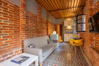 Zona de estar de Mina 32 - Coyoacan