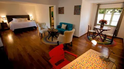 Zona de estar de Hotel La Casa de los Árboles Immersive Experience