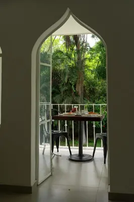 Un balcón o terraza de Hotel Marjaba