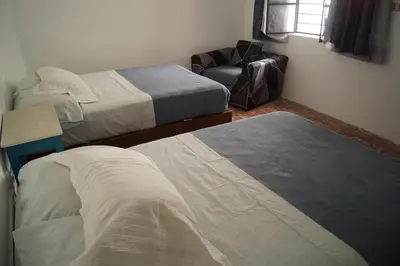Cama o camas de una habitación en Catre de mi corazón