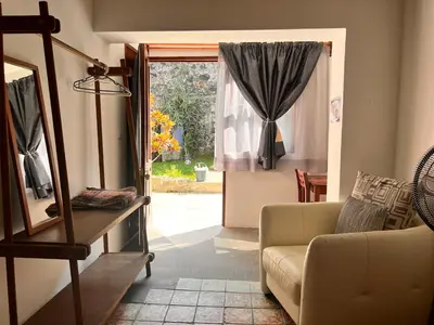 Una televisión o centro de entretenimiento en Catre de mi corazón