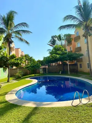 Piscina en o cerca de Departamento planta baja en Acapulco Diamante