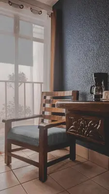 Zona de estar de Hotel Aurora