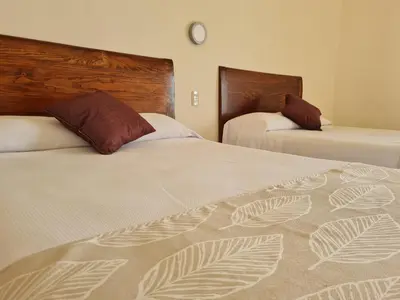 Cama o camas de una habitación en Hotel Catedral