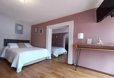 Cama o camas de una habitación en Mantra Glamping & Chalets