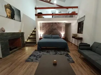 Zona de estar de Mantra Glamping & Chalets