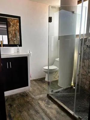 Un baño de Condominio Agave del Mar