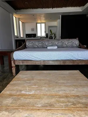 Cama o camas de una habitación en Condominio Agave del Mar