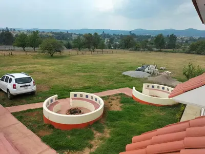 Jardín al aire libre en VILLAZOL CABAÑAS