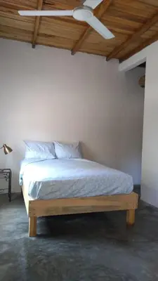 Cama o camas de una habitación en Casa de Kai Mazunte