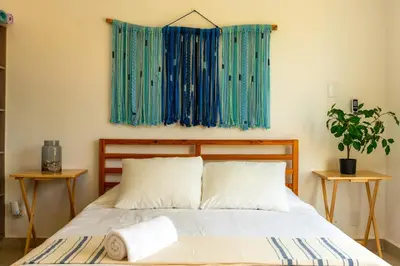 Cama o camas de una habitación en Beautiful Apartment in Dream Acapulco Diamante