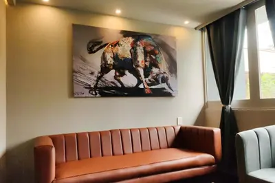 Zona de estar de Utopía Hotel Boutique