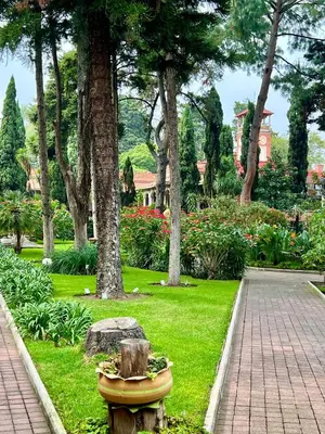 Jardín al aire libre en Utopía Hotel Boutique