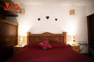 Cama o camas de una habitación en Ma Petite Maison