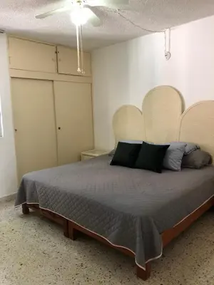 Cama o camas de una habitación en Departamento sobre Costera, 1min La Quebrada, 3m playas y yates