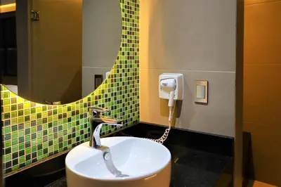 Un baño de Auto-Hotel Playa Linda