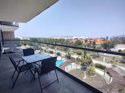 Un balcón o terraza de Altamar. Lugar perfecto para ser diamante