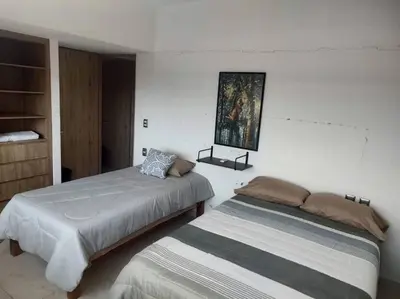 Cama o camas de una habitación en Altamar. Lugar perfecto para ser diamante