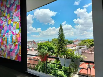 Un balcón o terraza de Departamento COMPARTIDO en el Corazón de la Ciudad