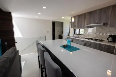 Una cocina o zona de cocina en El descanso casa-hotel zacatlán.