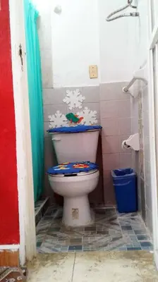 Un baño de Tu Casita de descanso en Santa María