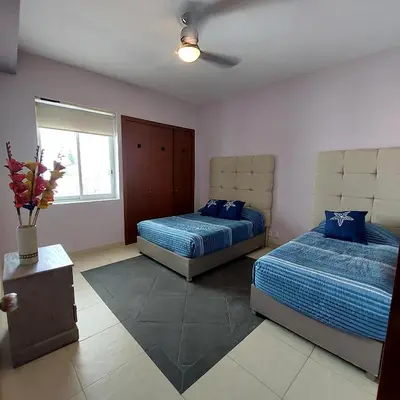 Cama o camas de una habitación en Mayan Lake Horus