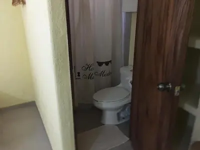 Un baño de Hotel Maria Mixteca