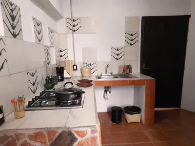Una cocina o zona de cocina en Casa Montagnola: naturaleza y tranquilidad