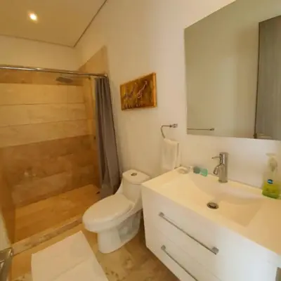 Un baño de Apartamento Frente al Mar en Acapulco