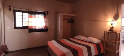 Cama o camas de una habitación en Casa de huéspedes con lo que necesitas para ti