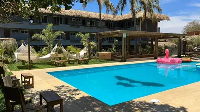 Piscina en o cerca de Straw Hat Surf Hostel & Bar