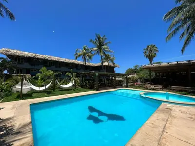 Piscina en o cerca de Straw Hat Surf Hostel & Bar