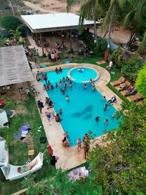 Piscina en o cerca de Straw Hat Surf Hostel & Bar