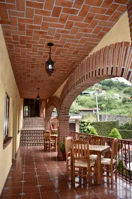 Zona de estar de Posada Rincon Magico