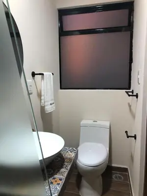 Un baño de Casa Crónica