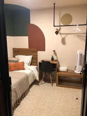 Cama o camas de una habitación en Casa Crónica