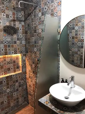Un baño de Casa Crónica
