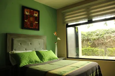 Cama o camas de una habitación en CASA GUME - Departamentos con 2 habitaciones para 4 personas