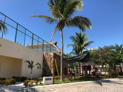Jardín al aire libre en Villa Exclusiva, Terrasol Diamante, A 5 min de Forum y de la playa