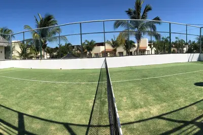 Instalaciones para jugar a tenis o squash en Villa Exclusiva, Terrasol Diamante, A 5 min de Forum y de la playa o alrededores