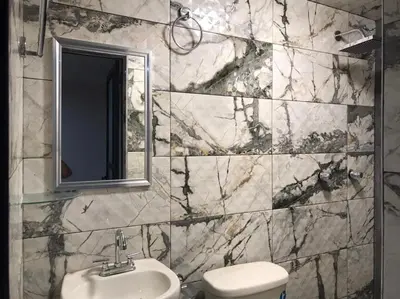 Un baño de HOTEL NUEVA LUNA