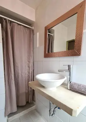 Un baño de Hotel Galaxia