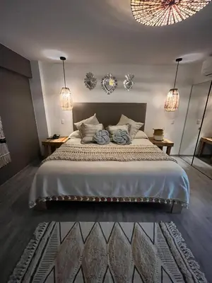 Cama o camas de una habitación en Zen Suites by Regente