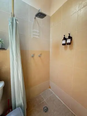 Un baño de Casa La Soledad, en el centro turístico de Oaxaca