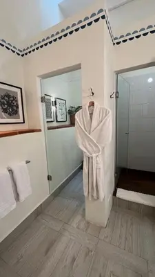 Un baño de Hotel El Ciruelo, Tepoztlán