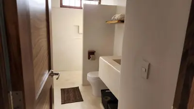 Un baño de Alojamiento Brisas
