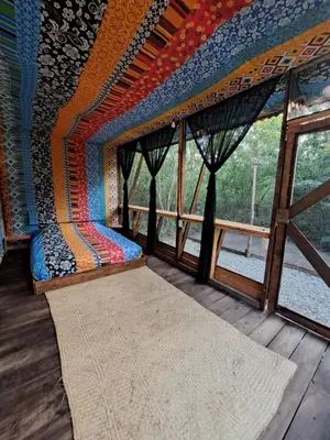 Un balcón o terraza de Planta Farm - Jungle Stay